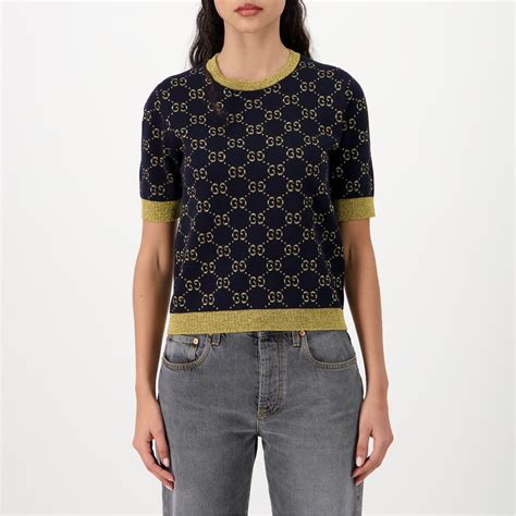 gucci jumper womens flannels|Gucci sweatsuit women.